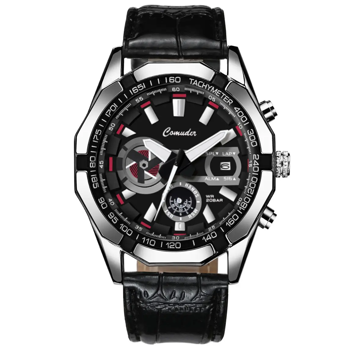 Men's Luxury Mechanical Watch with Large Dial & Waterproof Design - Image 5