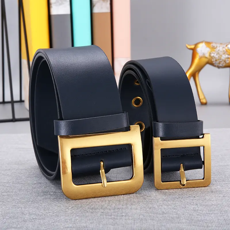 Red Vintage Genuine Leather Belt for Women - Image 9