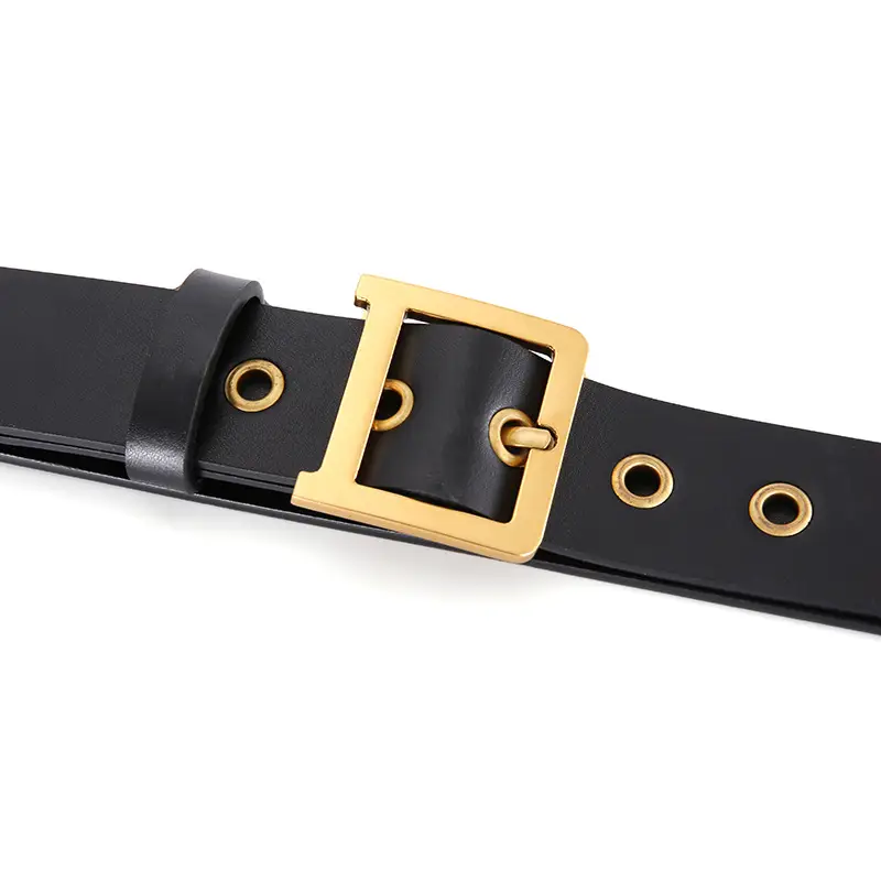 Red Vintage Genuine Leather Belt for Women - Image 10