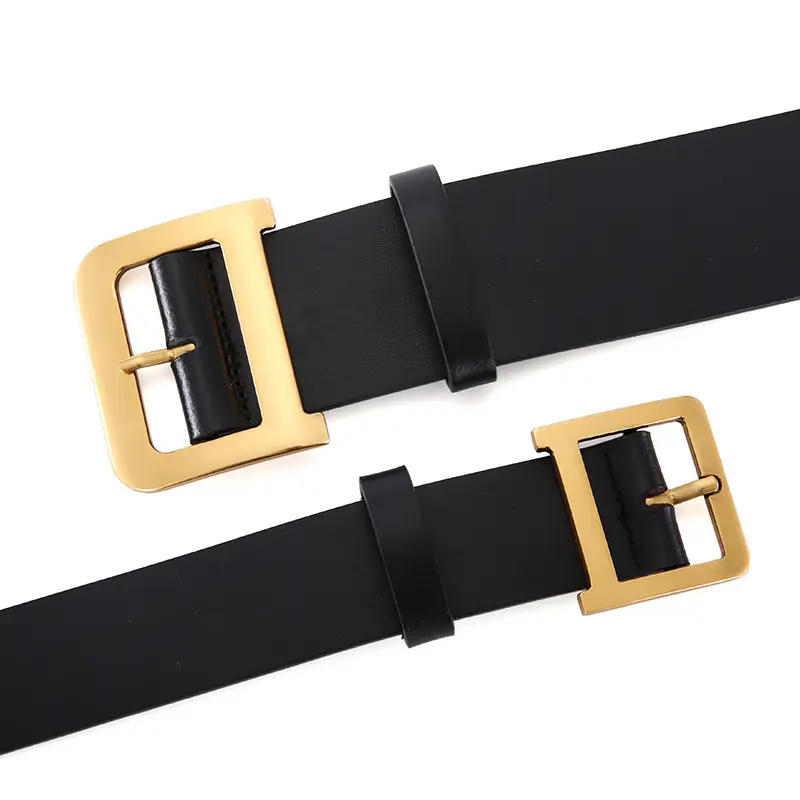 Red Vintage Genuine Leather Belt for Women - Image 11