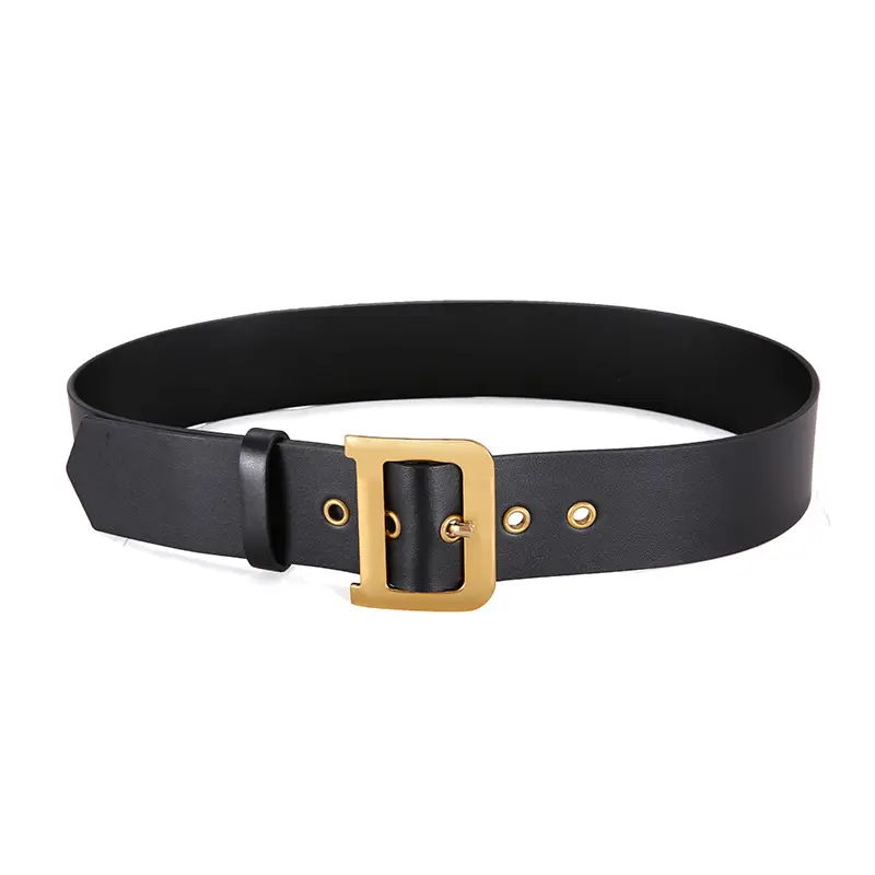 Red Vintage Genuine Leather Belt for Women - Image 4