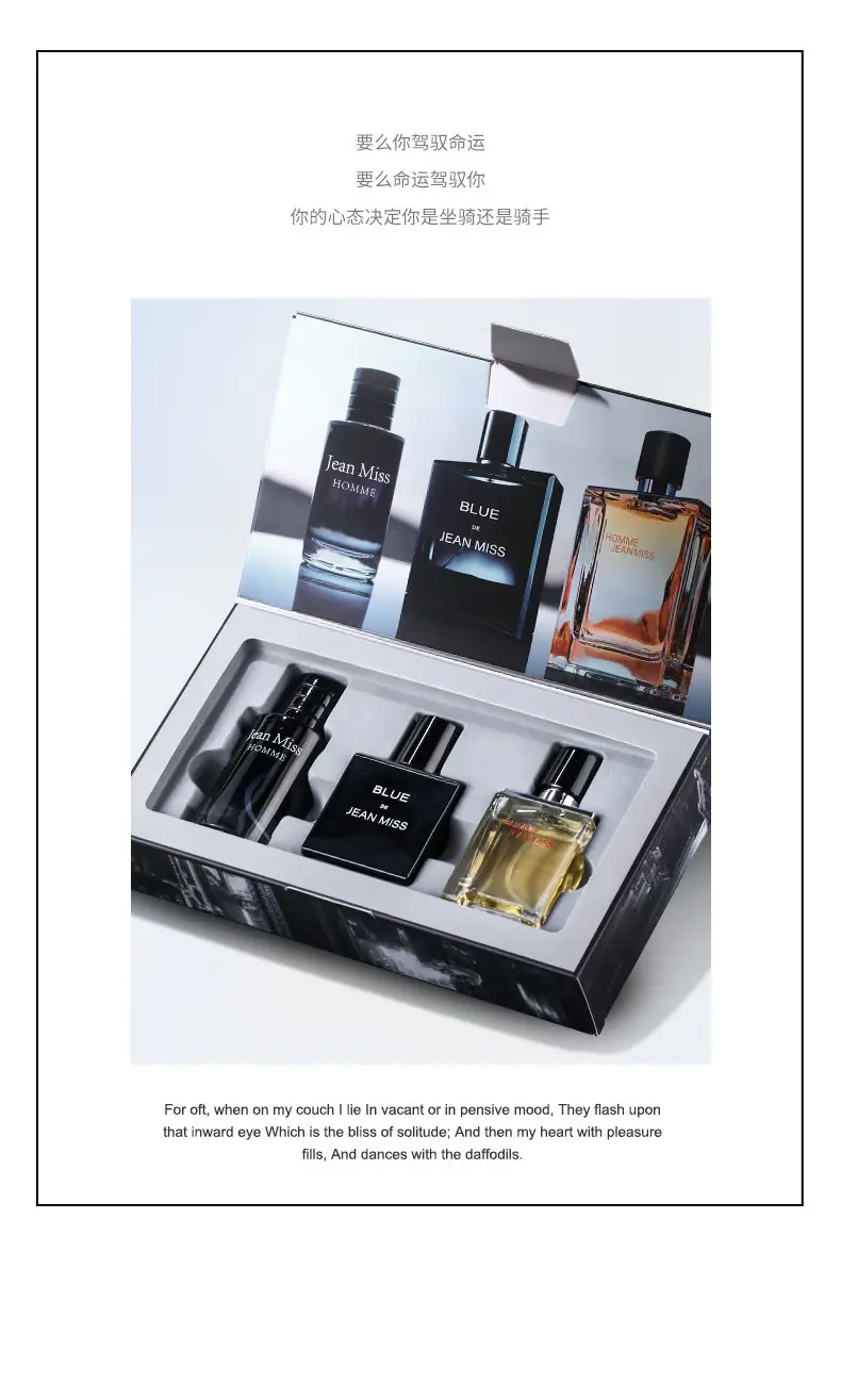 Jean Miss Blue & Orange Perfume for Men Women — feature 13