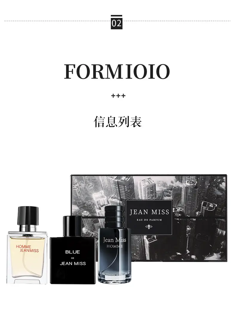 Jean Miss Blue & Orange Perfume for Men Women — feature 6