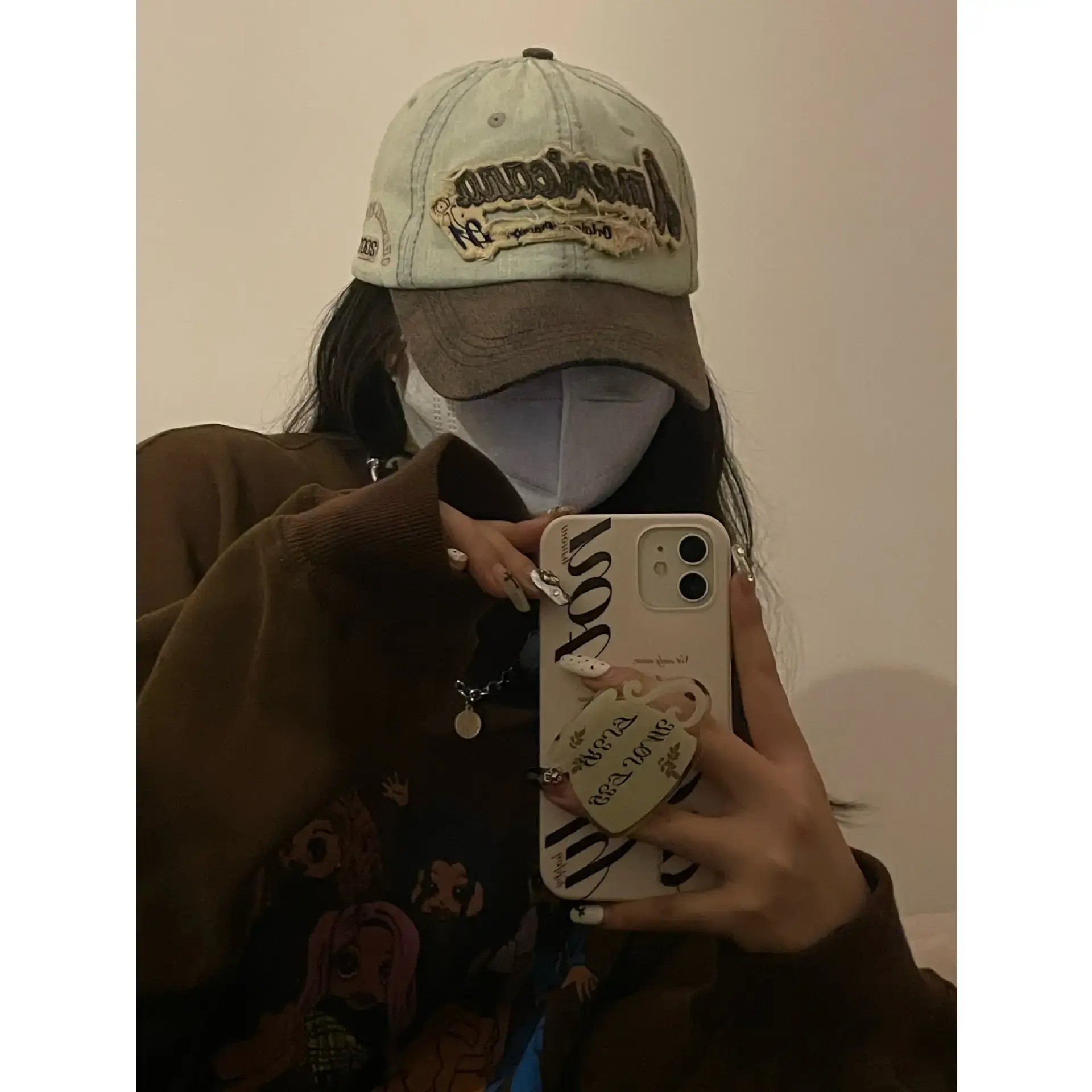 American Style Retro Distressed Cap for Women Men - Image 6