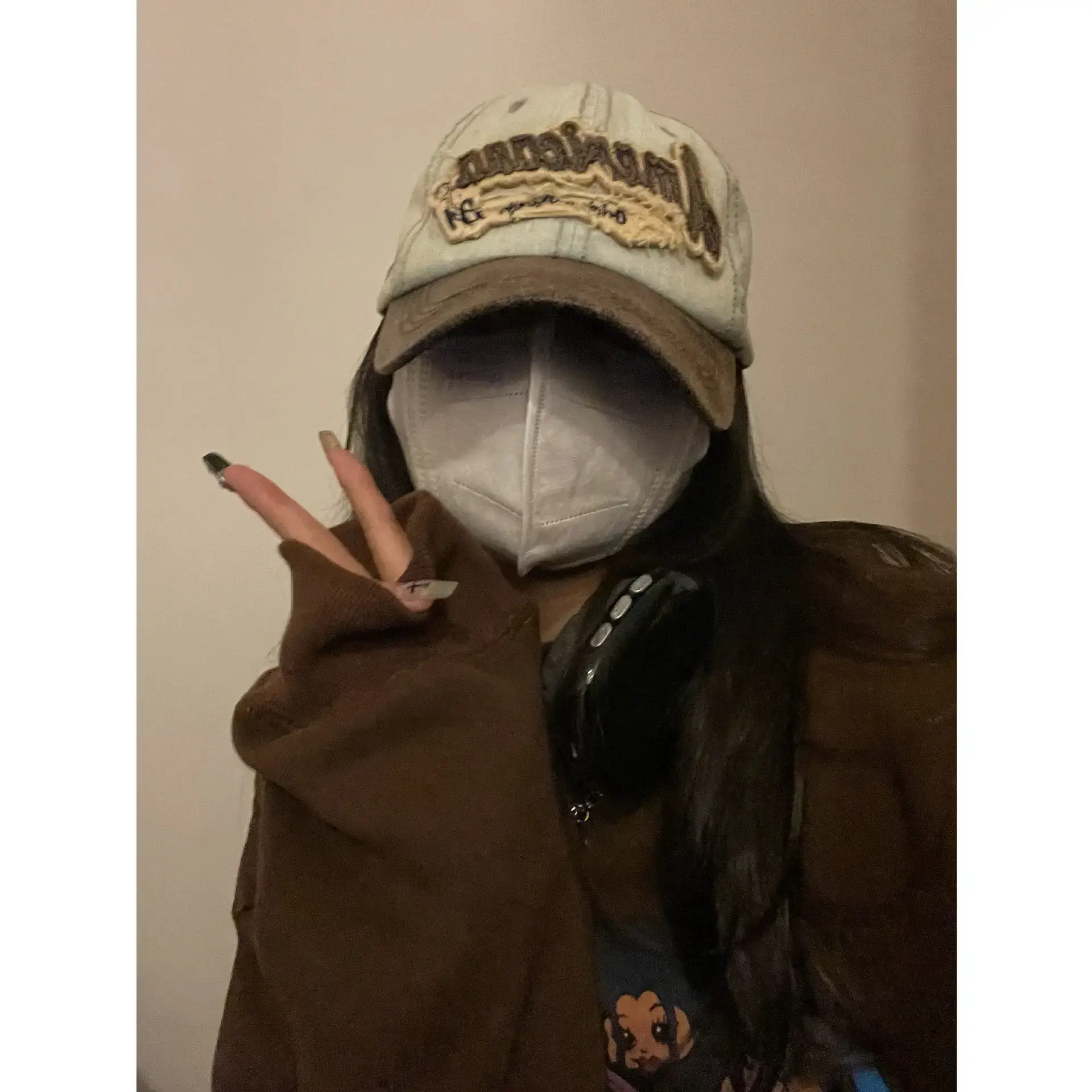 American Style Retro Distressed Cap for Women Men - Image 7