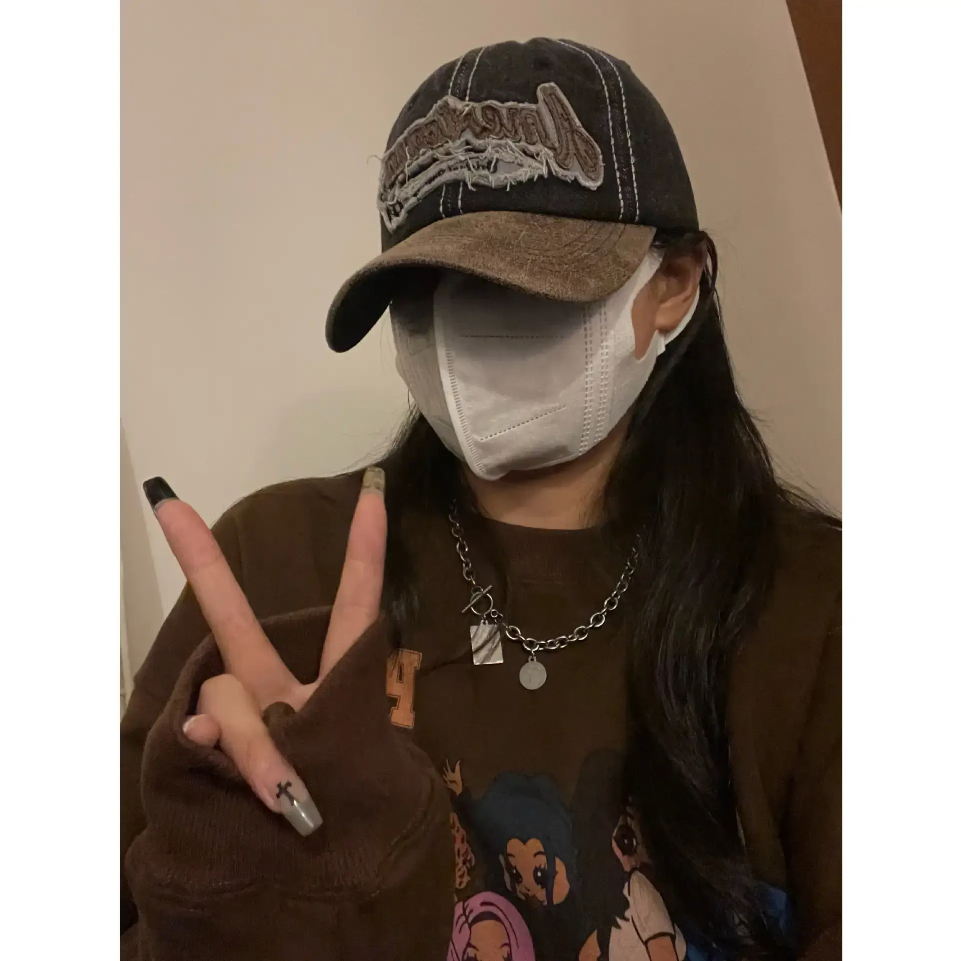 American Style Retro Distressed Cap for Women Men - Image 8