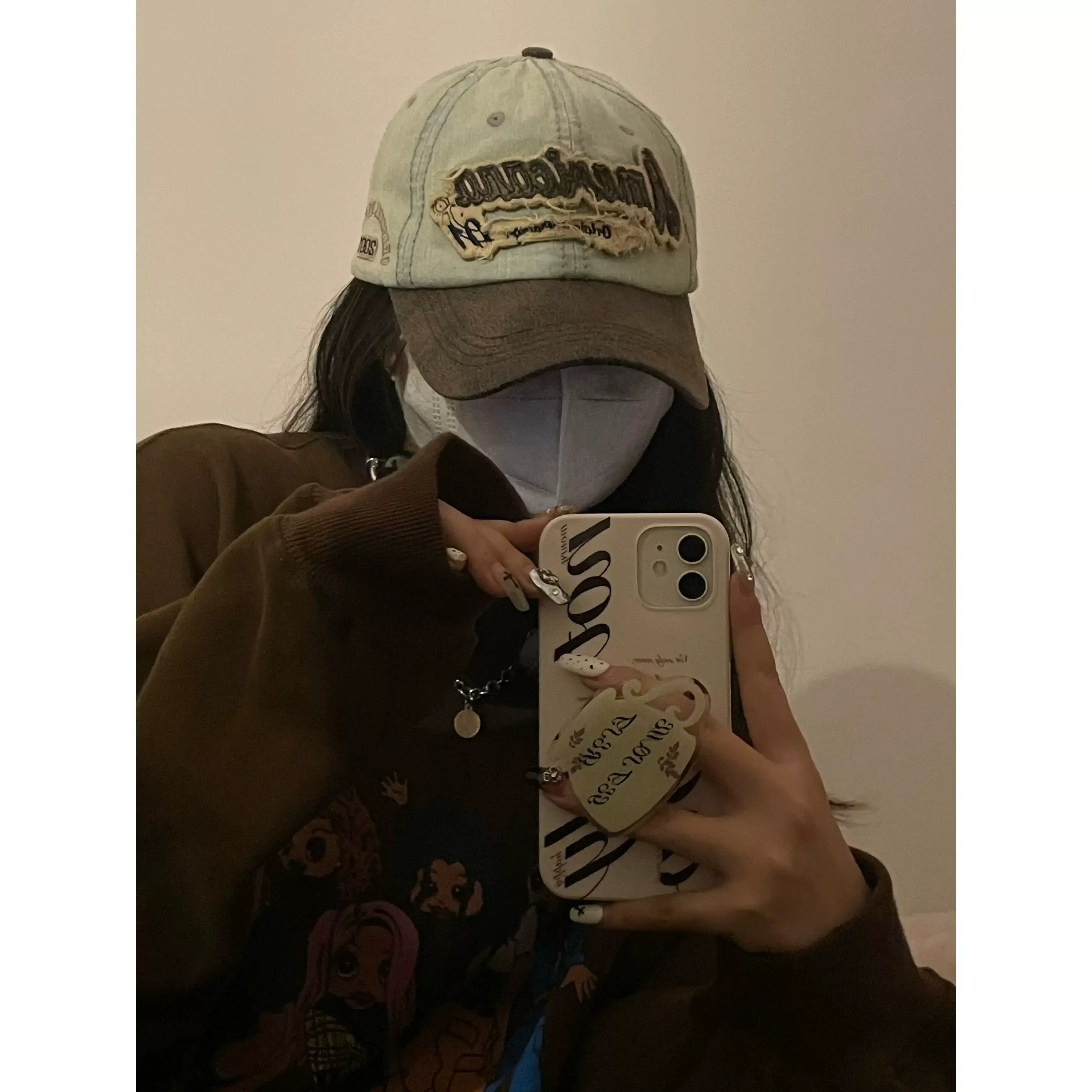American Style Retro Distressed Cap for Women Men — feature 2