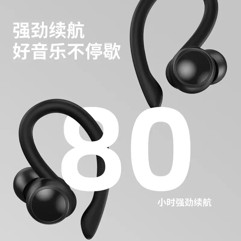 Bluetooth Earphones with Power Display & Noise Reduction