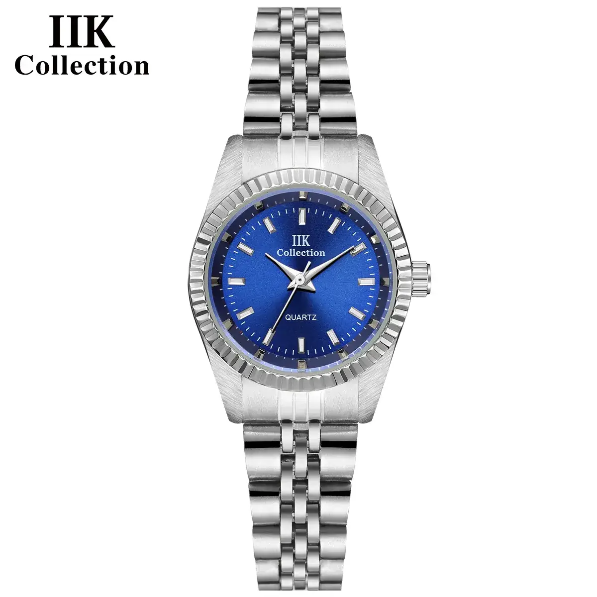 IIK Women's Green Quartz Watch Stainless Steel Strap - Image 4