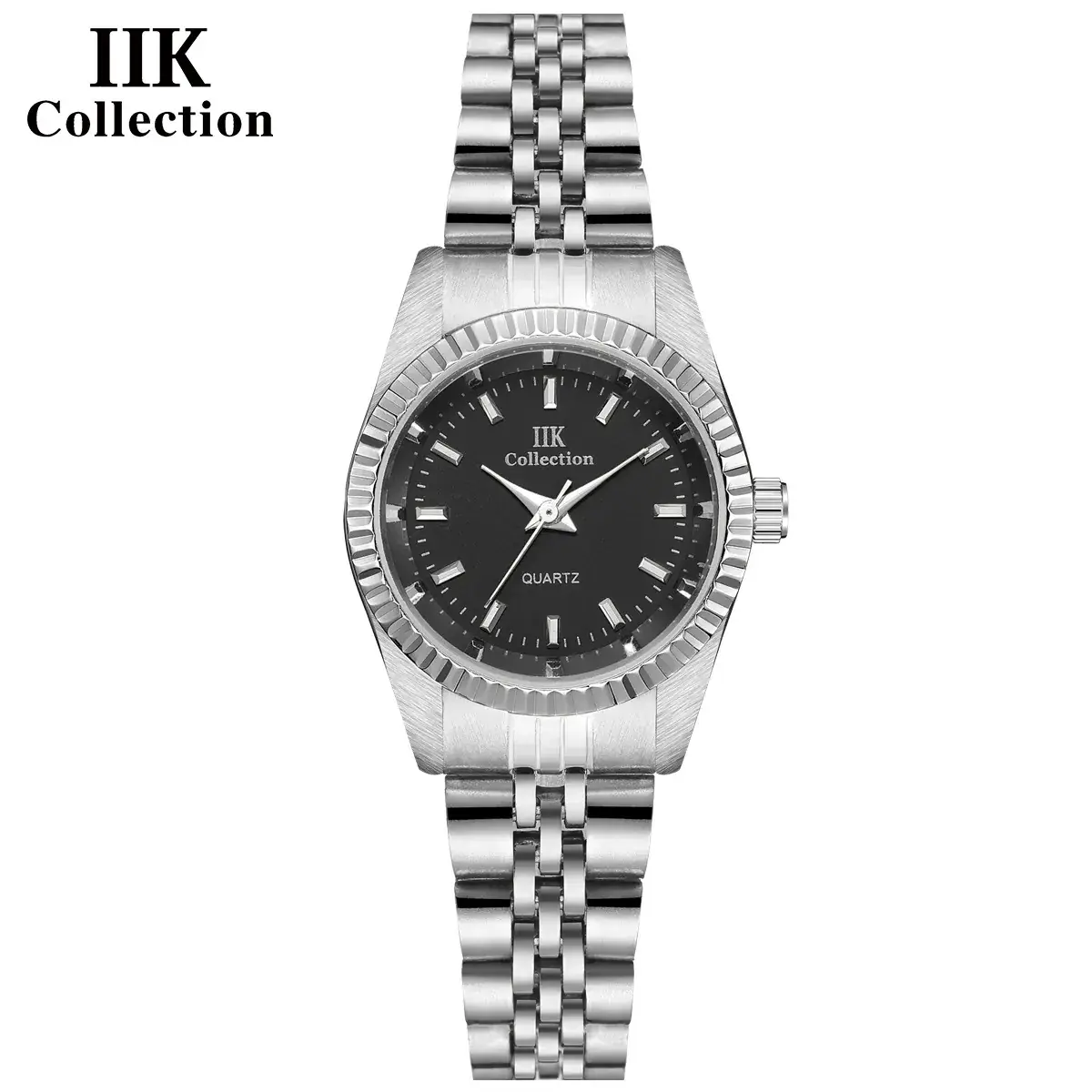 IIK Women's Green Quartz Watch Stainless Steel Strap - Image 5