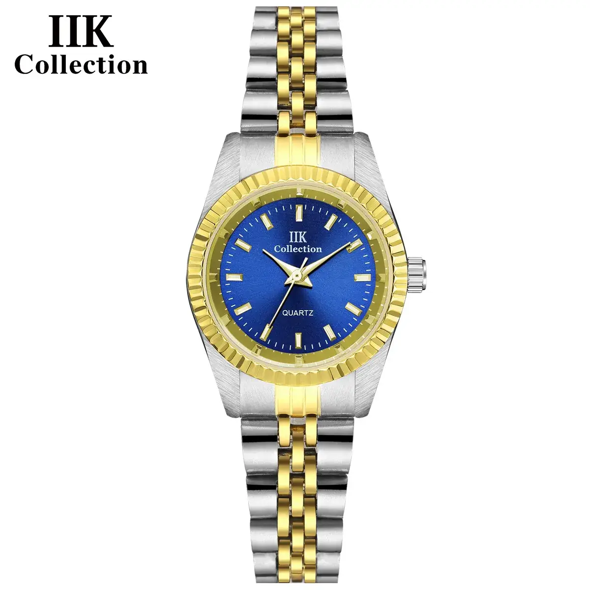 IIK Women's Green Quartz Watch Stainless Steel Strap - Image 9