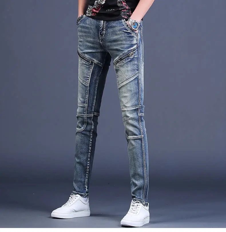 Men's Slim Fit Stretch Jeans Spring Autumn Trendy — feature 13
