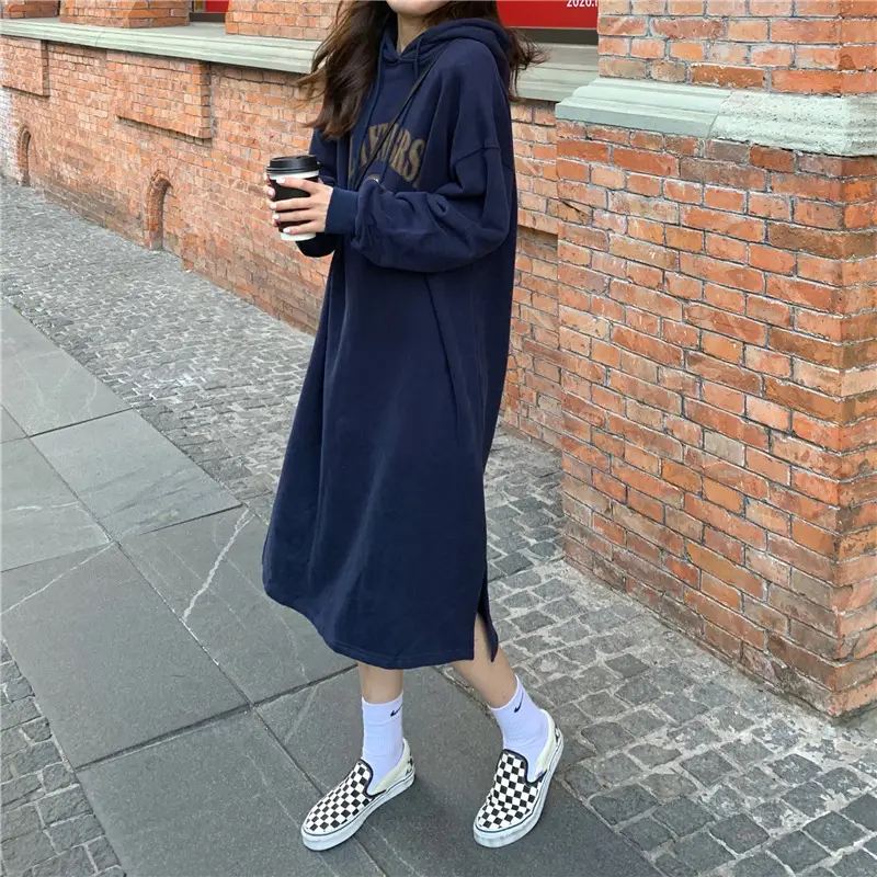 Women Velvet Padded Over-the-Knee Skirt 2022 Winter — feature 25