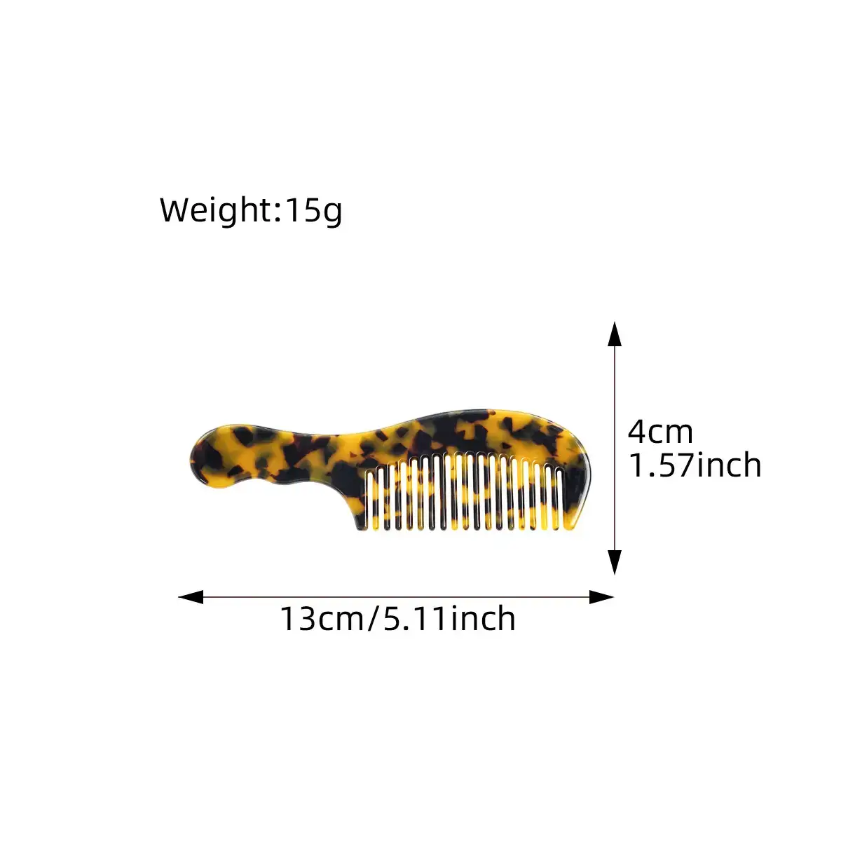 Women Anti-Static Hair Comb Retro Acetic Acid - Image 16