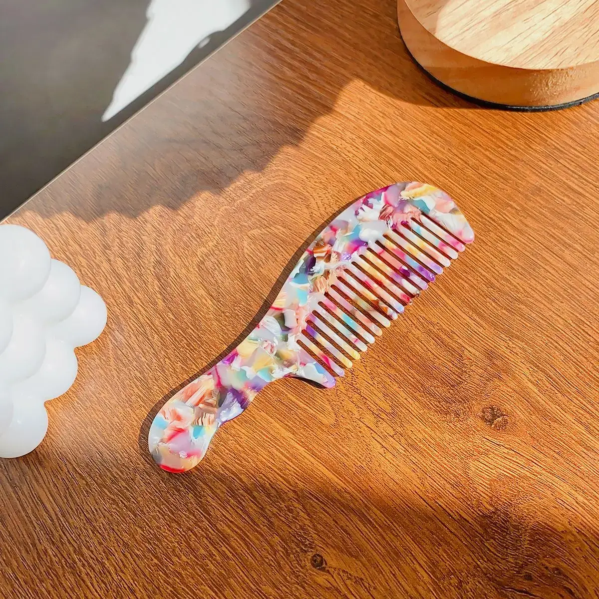 Women Anti-Static Hair Comb Retro Acetic Acid - Image 12