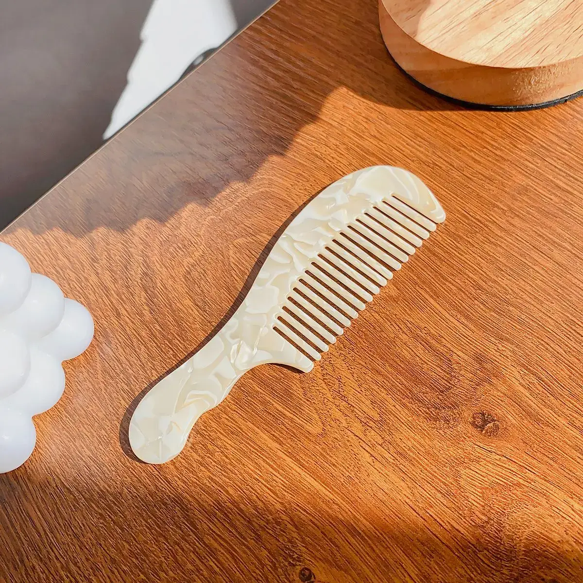 Women Anti-Static Hair Comb Retro Acetic Acid - Image 5