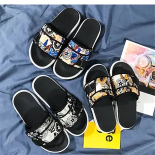 Summer Slippers Velcro Couple Slippers Outdoor Non-Slip Vietnamese Beach Shoes Outer Wear Sandals Flats Slippers for Men — feature 9