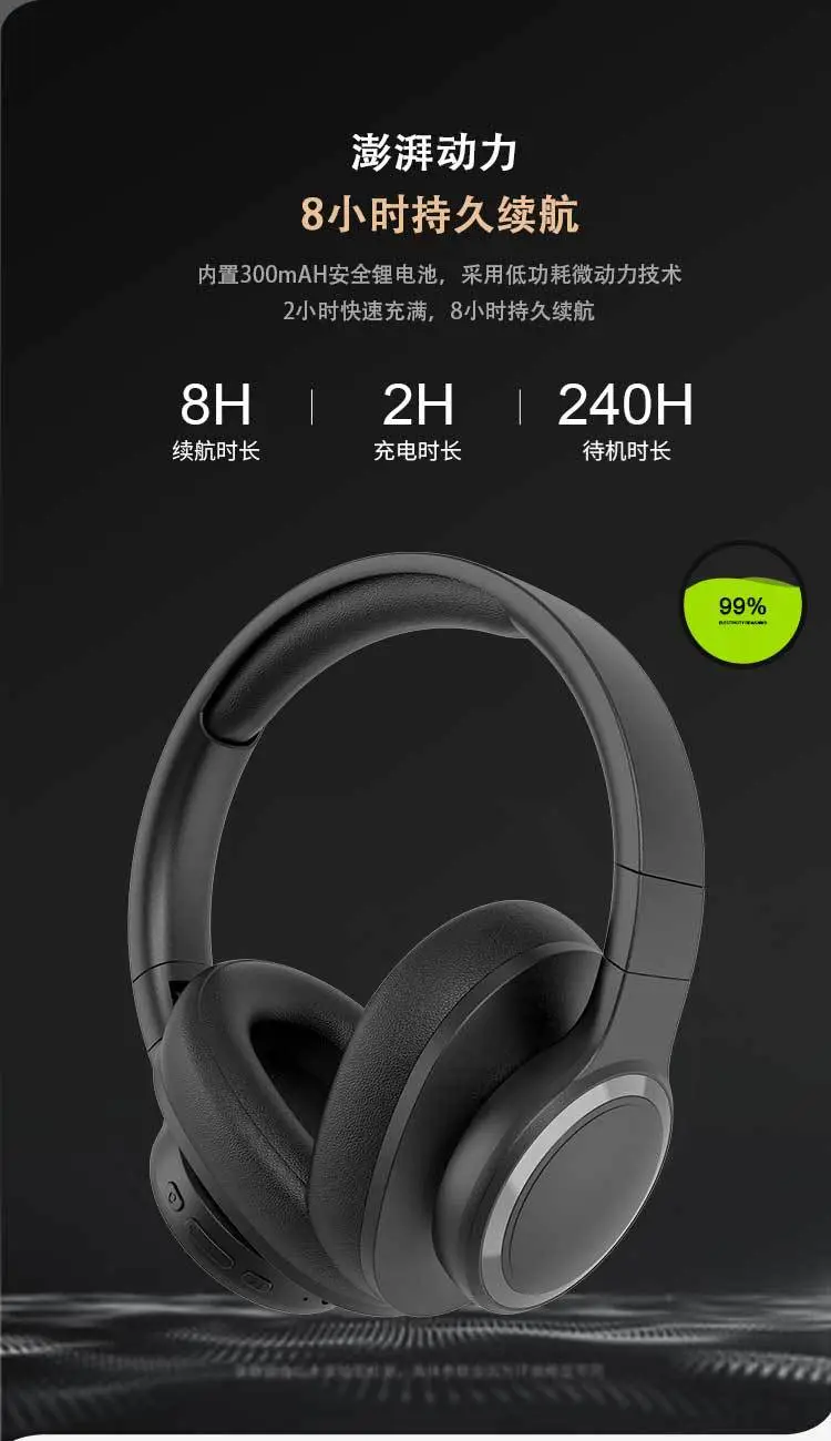 Wireless Bluetooth Headset Foldable Card Insertable Fm Mobile Compatible — feature 7