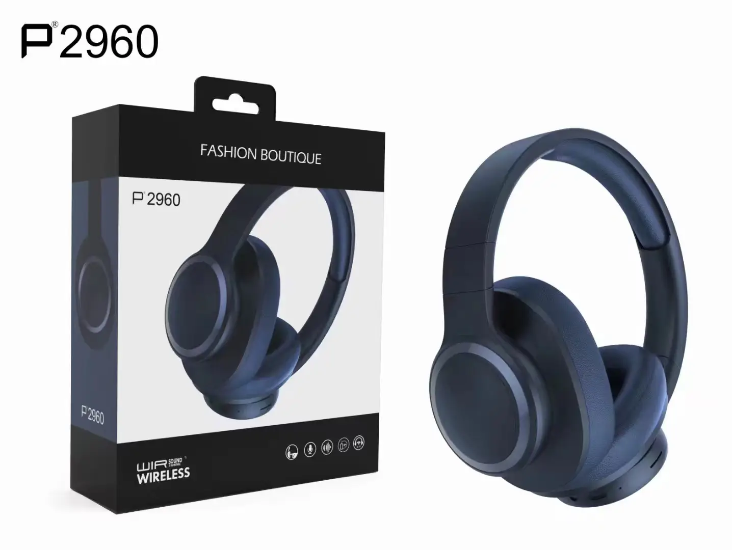 Wireless Bluetooth Headset Foldable Card Insertable Fm Mobile Compatible - Image 2
