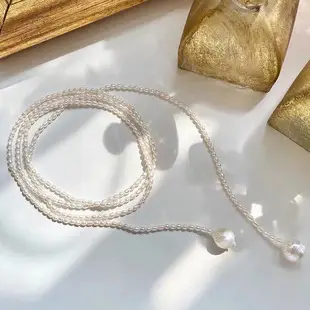 14K Gold Pearl Necklace for Women — feature 3