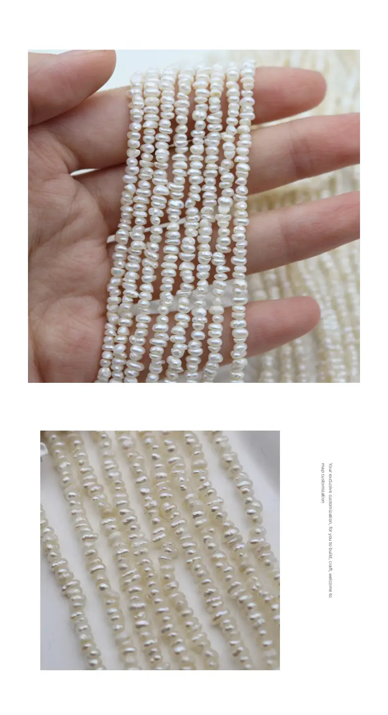 Wild Pearl Crooked Chain Mini Baby Jewelry — feature 5