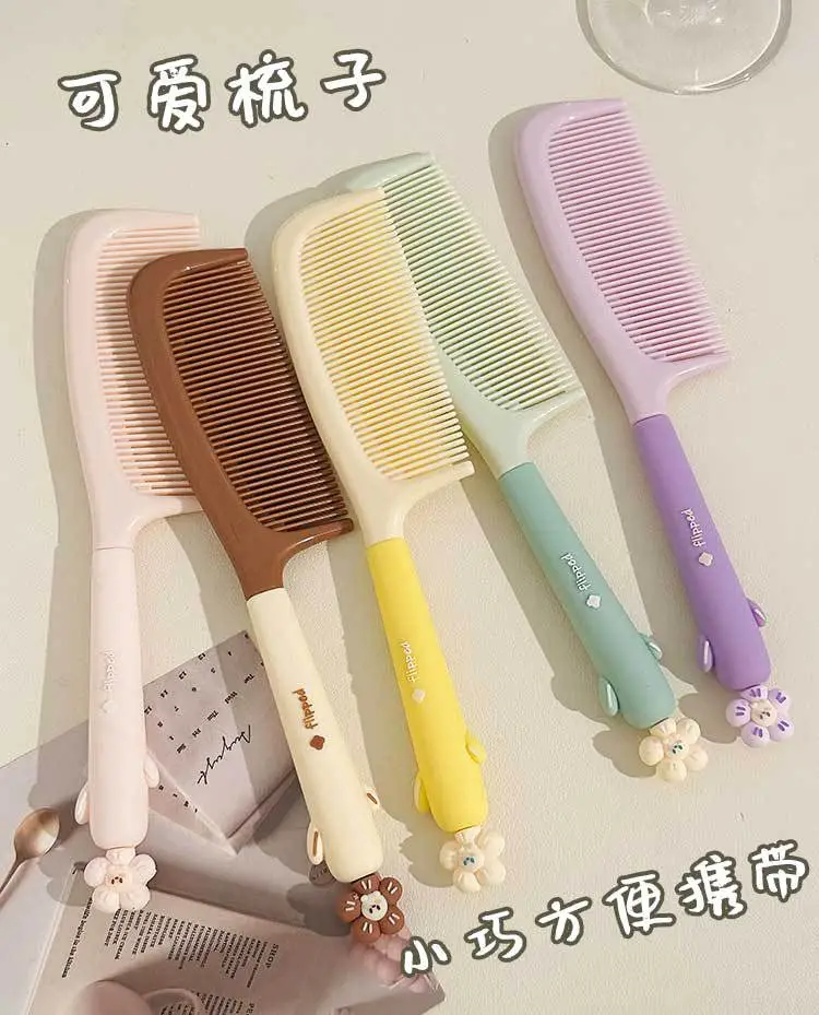 Cute Cartoon Glue Hair Comb for Girls Women — feature 15