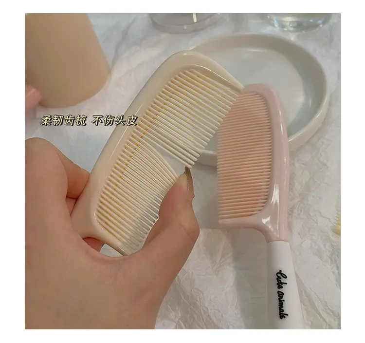 Cute Cartoon Glue Hair Comb for Girls Women — feature 5