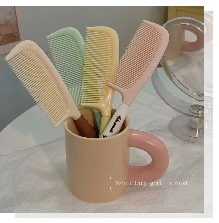 Cute Cartoon Glue Hair Comb for Girls Women — feature 8