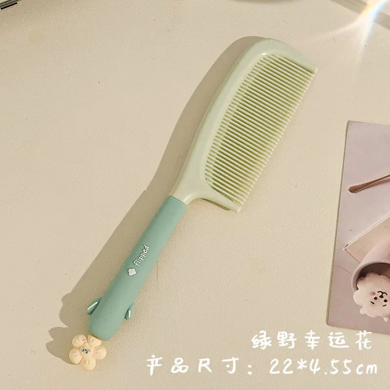 Cute Cartoon Glue Hair Comb for Girls Women