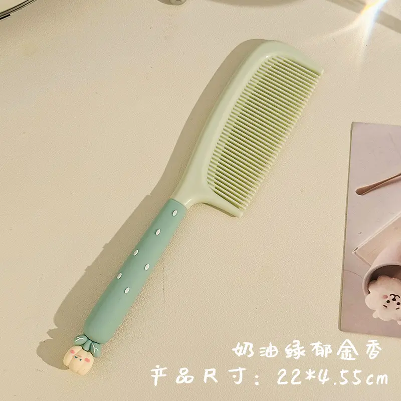 Cute Cartoon Glue Hair Comb for Girls Women