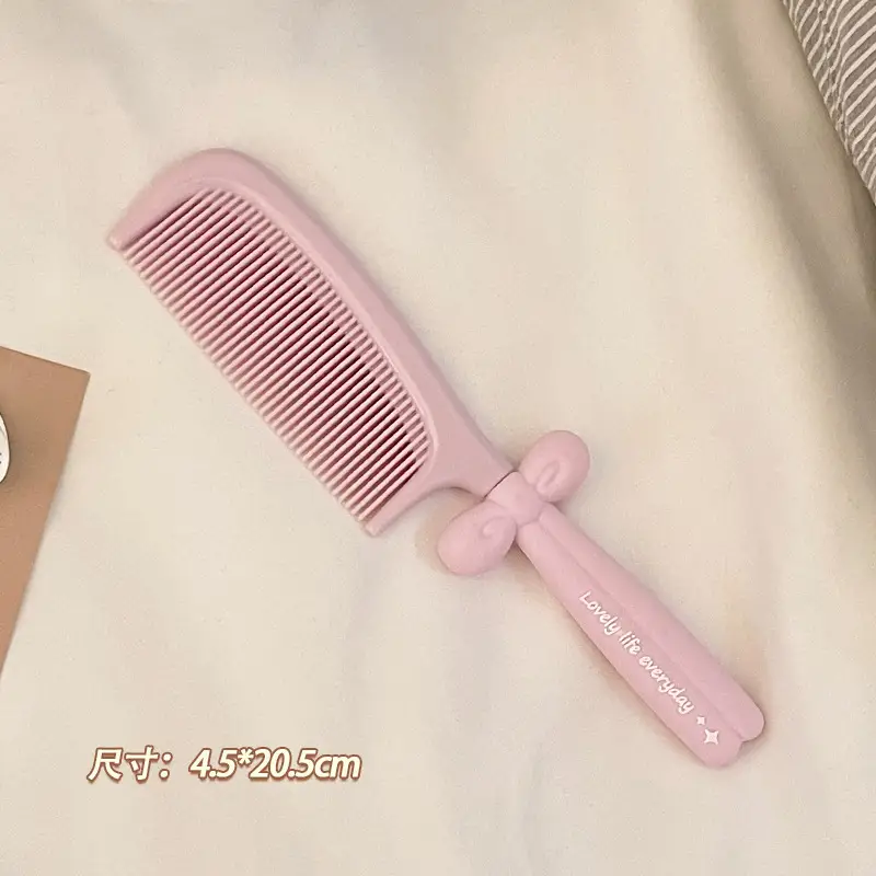 Cute Cartoon Glue Hair Comb for Girls Women
