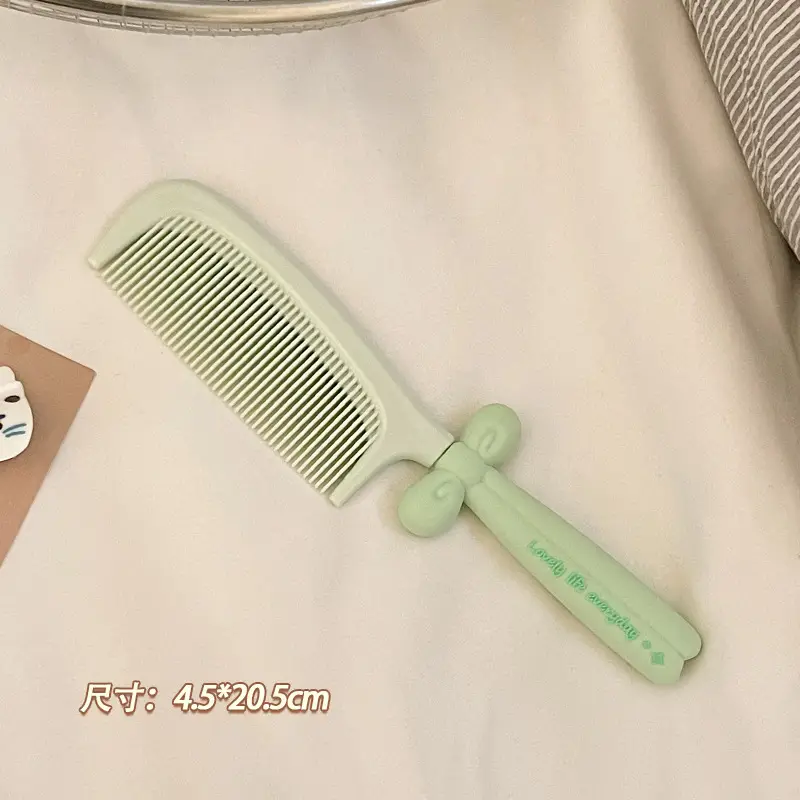 Cute Cartoon Glue Hair Comb for Girls Women