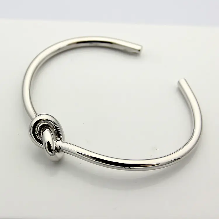 Women's Knot Opening Bracelets Gold Silver Rose Gold - Image 3