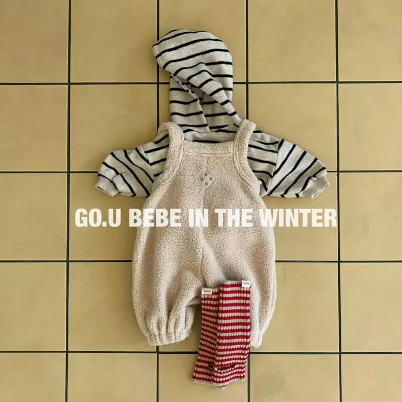 Baby Winter Fleece Lined Jumpsuit with Hat & Gloves — feature 8