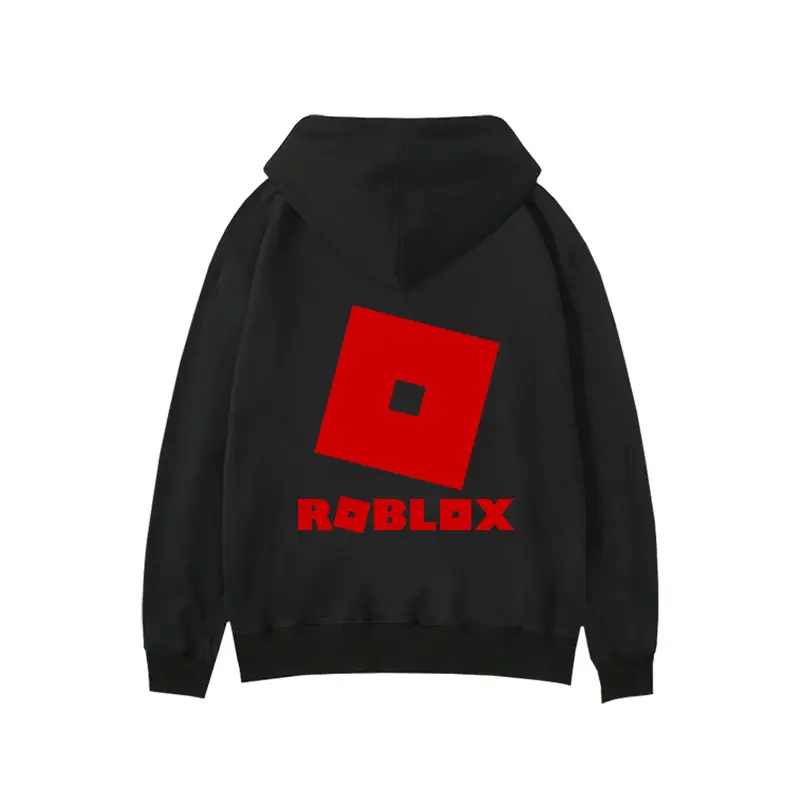 Roblox Virtual World Hoodie Men Women Black Zipper