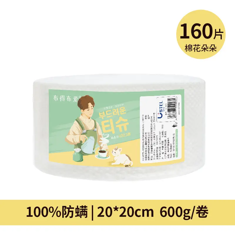 Disposable Face Towel 170 Pcs 100% Antiseptic 600g - Image 8