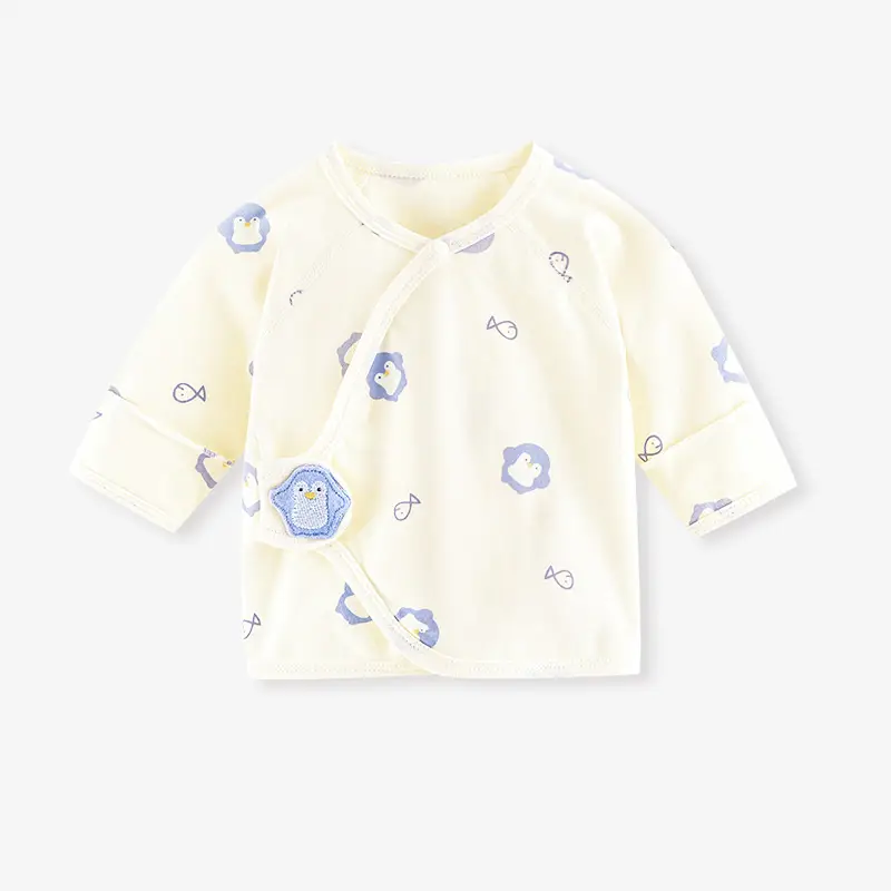 Newborn Cotton Pajama with Bear Print - Image 10