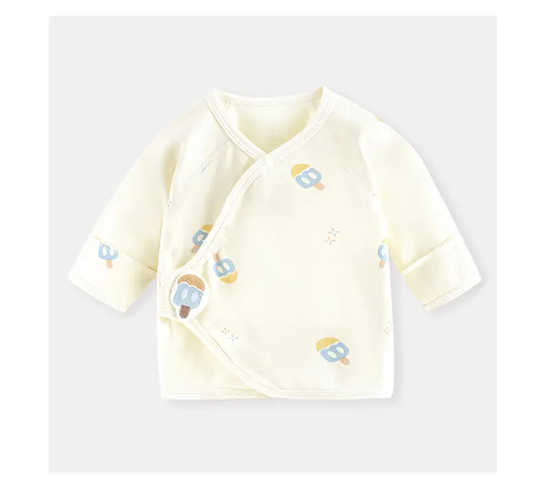 Newborn Cotton Pajama with Bear Print — feature 11