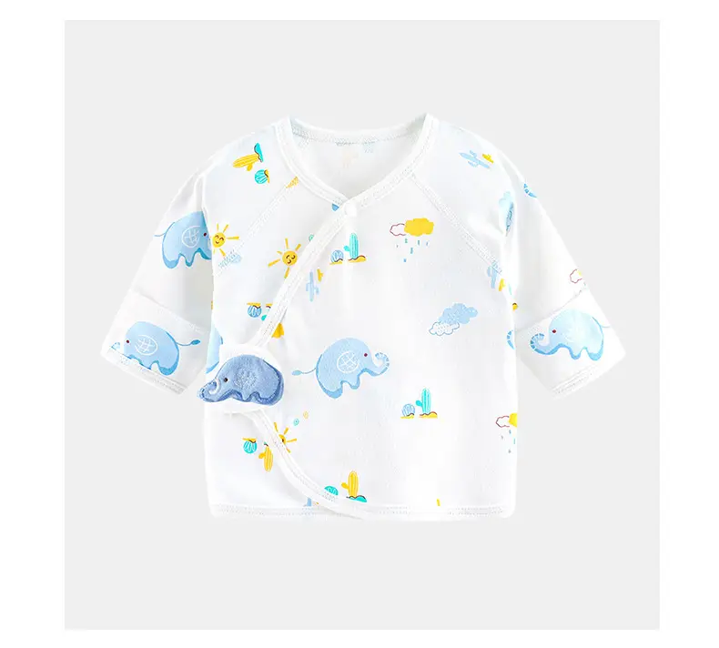 Newborn Cotton Pajama with Bear Print — feature 13