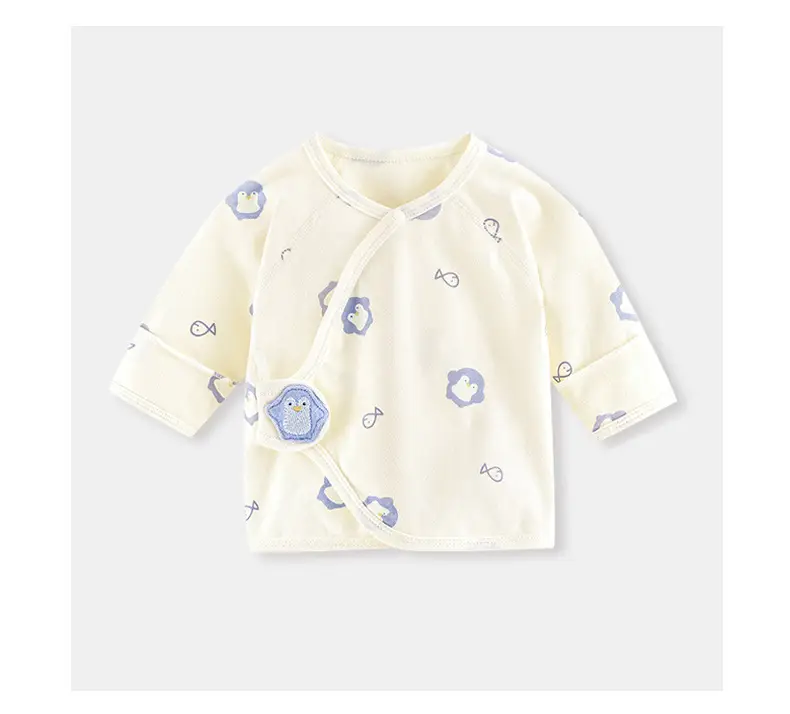 Newborn Cotton Pajama with Bear Print — feature 9