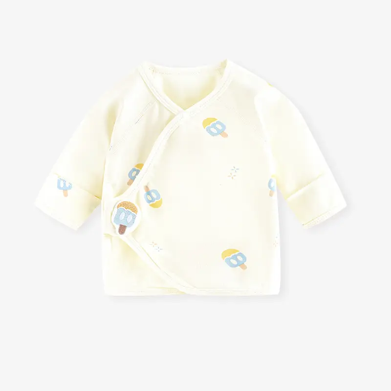 Newborn Cotton Pajama with Bear Print - Image 4