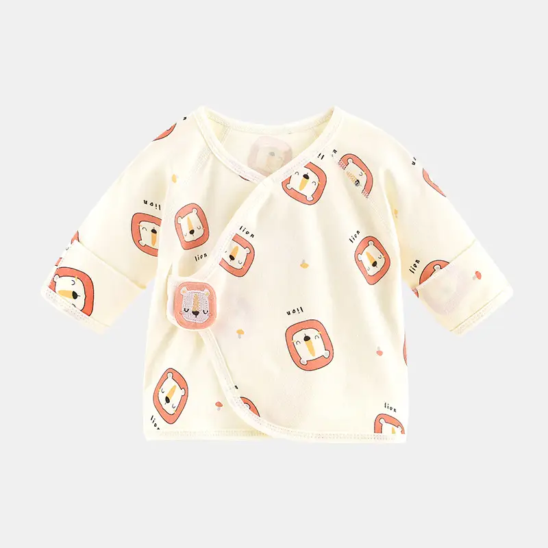 Newborn Cotton Pajama with Bear Print - Image 5