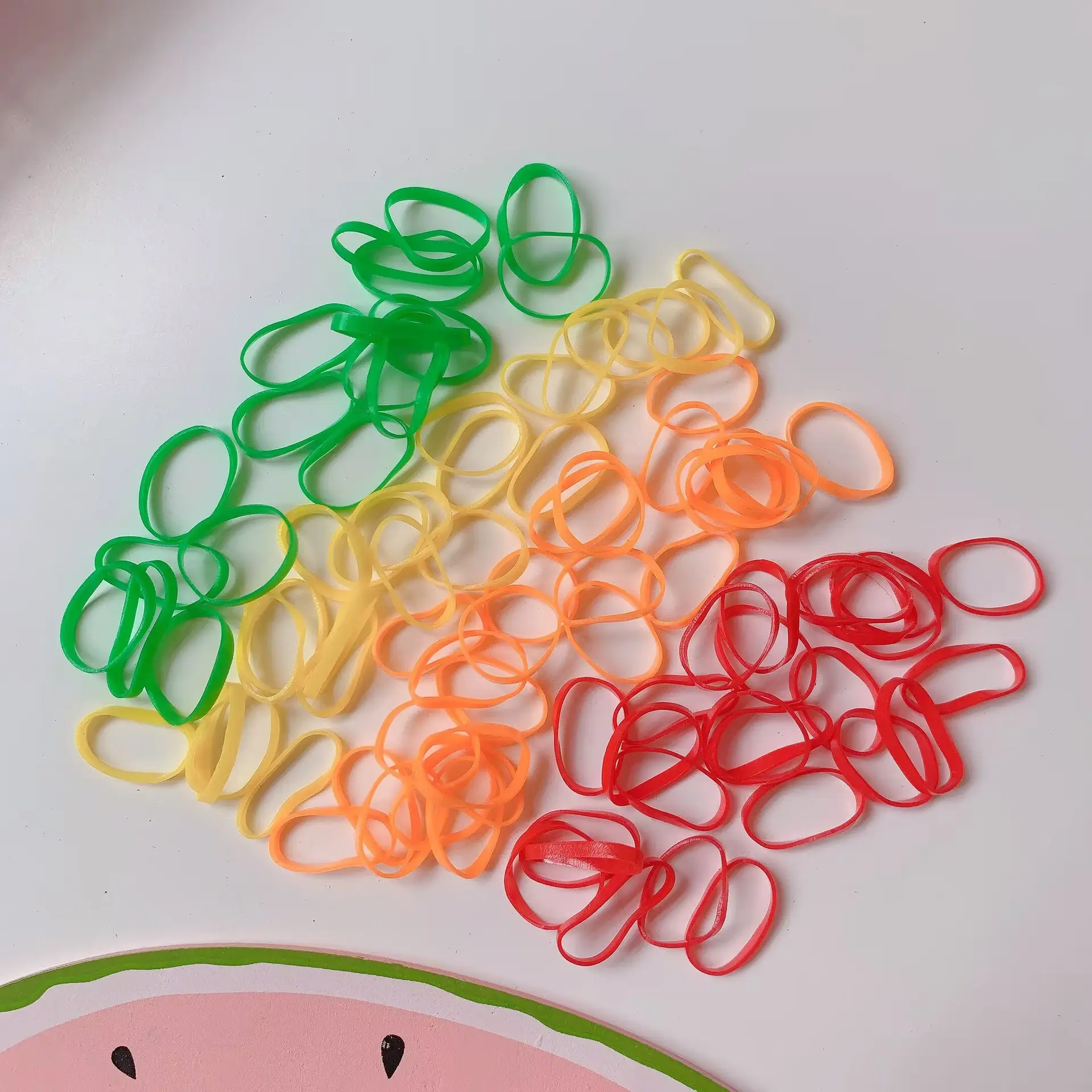 24-Pack Colorful Disposable Hair Bands for Kids - Image 5