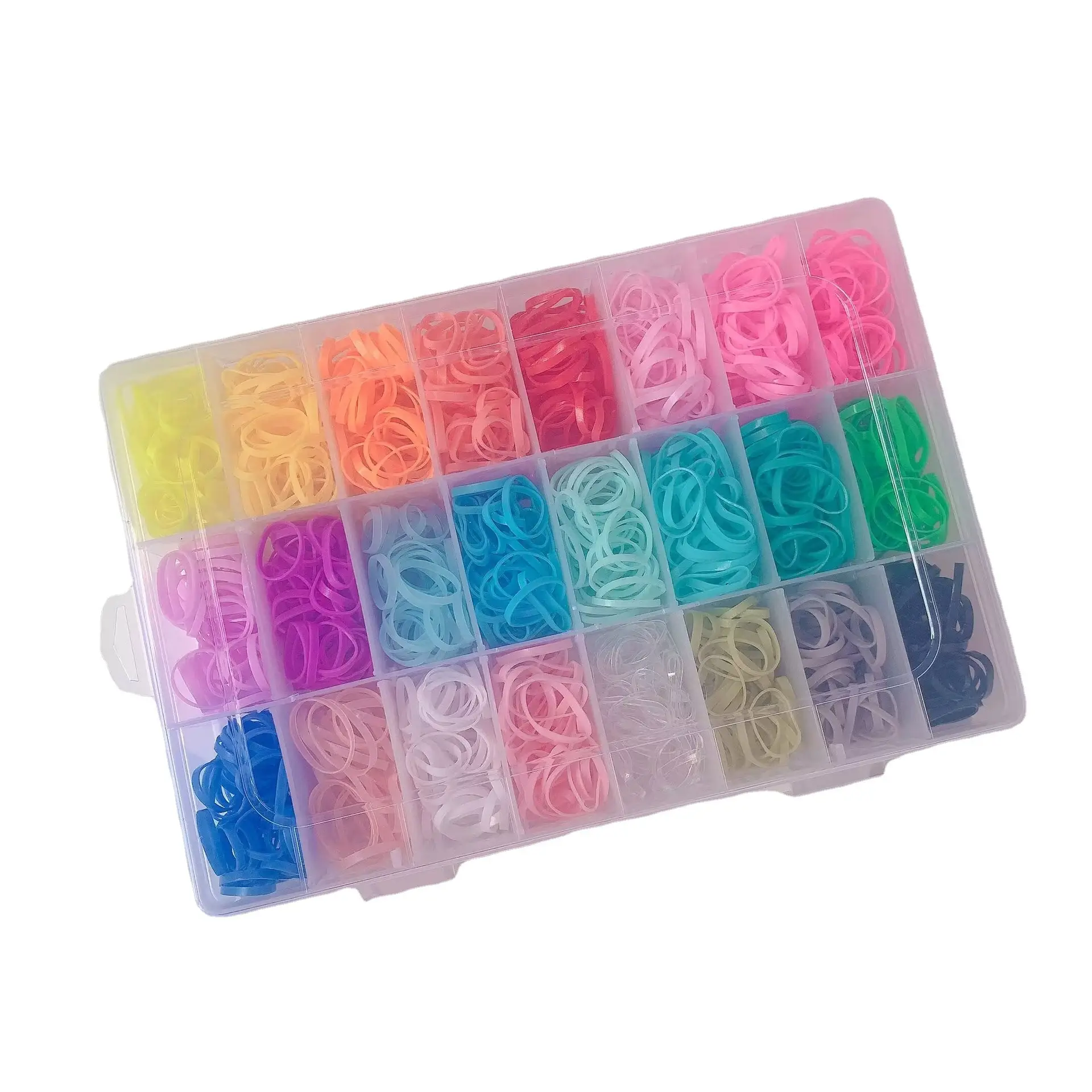 24-Pack Colorful Disposable Hair Bands for Kids - Image 7