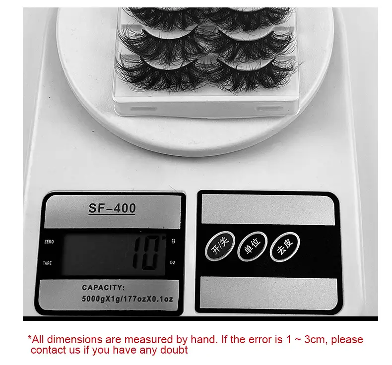 8D Curved False Eyelashes Multi Layer Thick Cross High Imitation — feature 19