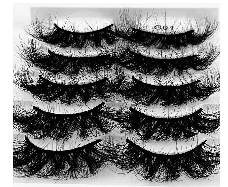 8D Curved False Eyelashes Multi Layer Thick Cross High Imitation — feature 24