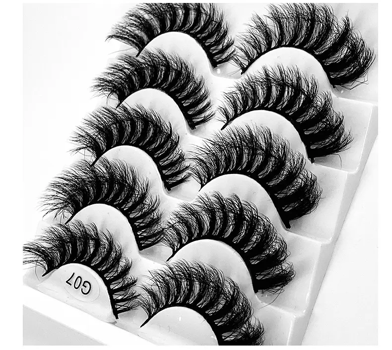 8D Curved False Eyelashes Multi Layer Thick Cross High Imitation — feature 30
