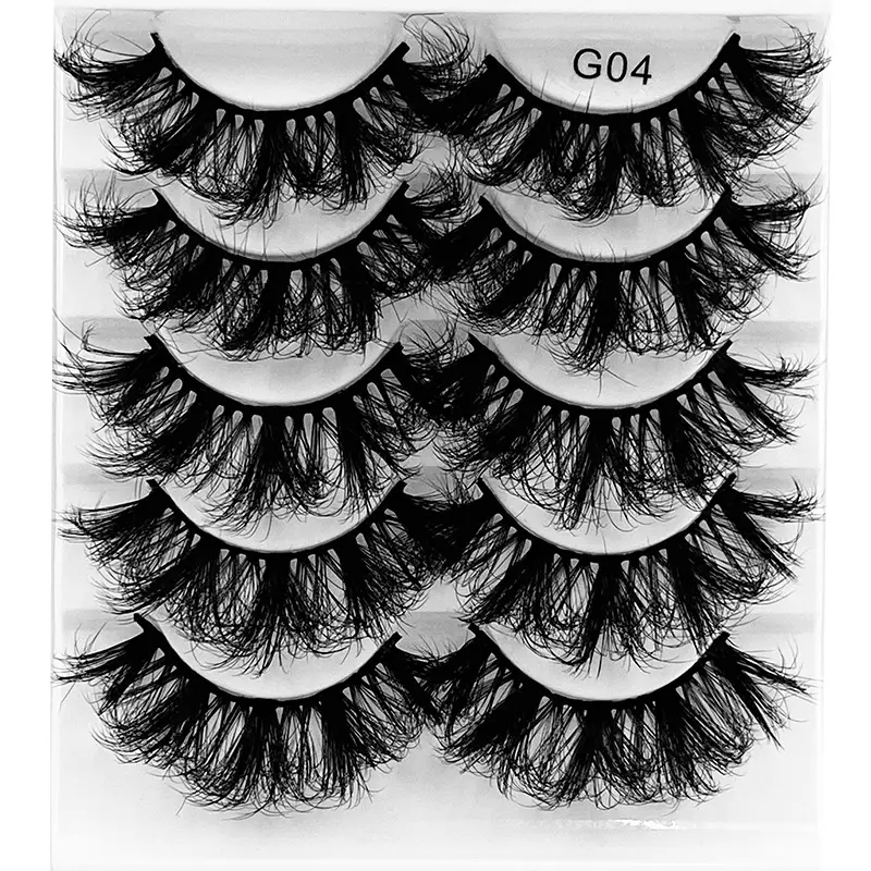8D Curved False Eyelashes Multi Layer Thick Cross High Imitation - Image 4