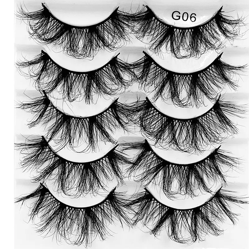 8D Curved False Eyelashes Multi Layer Thick Cross High Imitation - Image 6