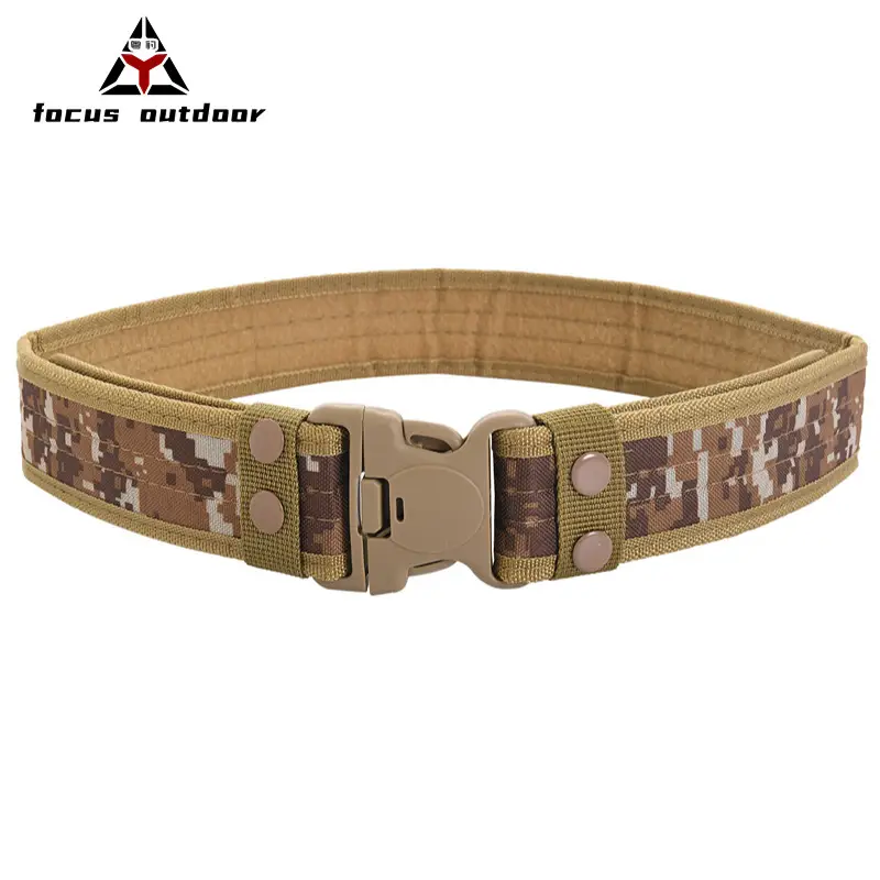 Outdoor Tactical Waist Belt EVA Camouflage Military Style